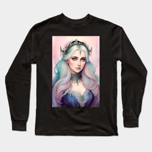 Fantasy pastel witch queen Long Sleeve T-Shirt